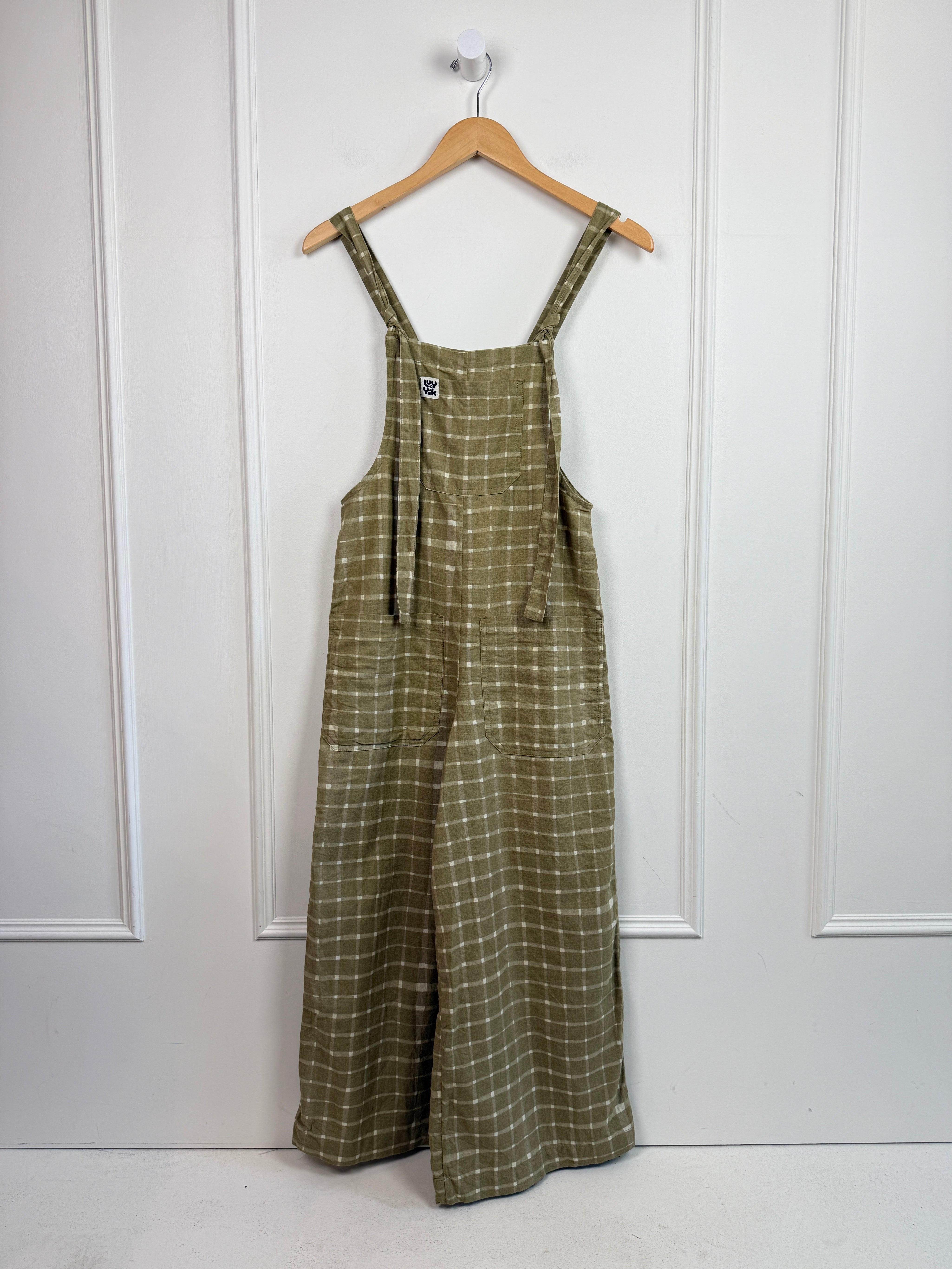 Lucy & Yak Plaid Overalls (0/XS)