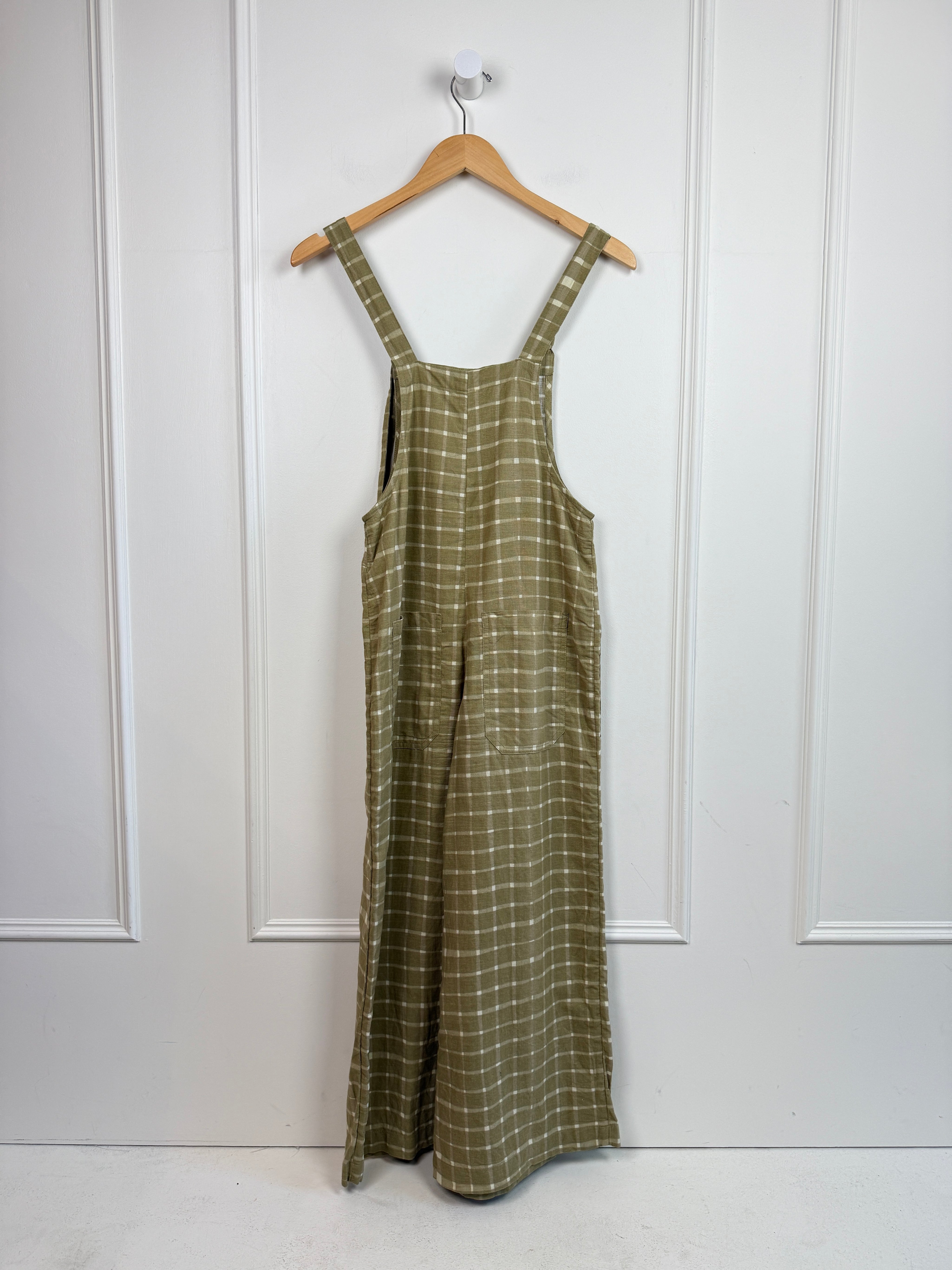 Lucy & Yak Plaid Overalls (0/XS)