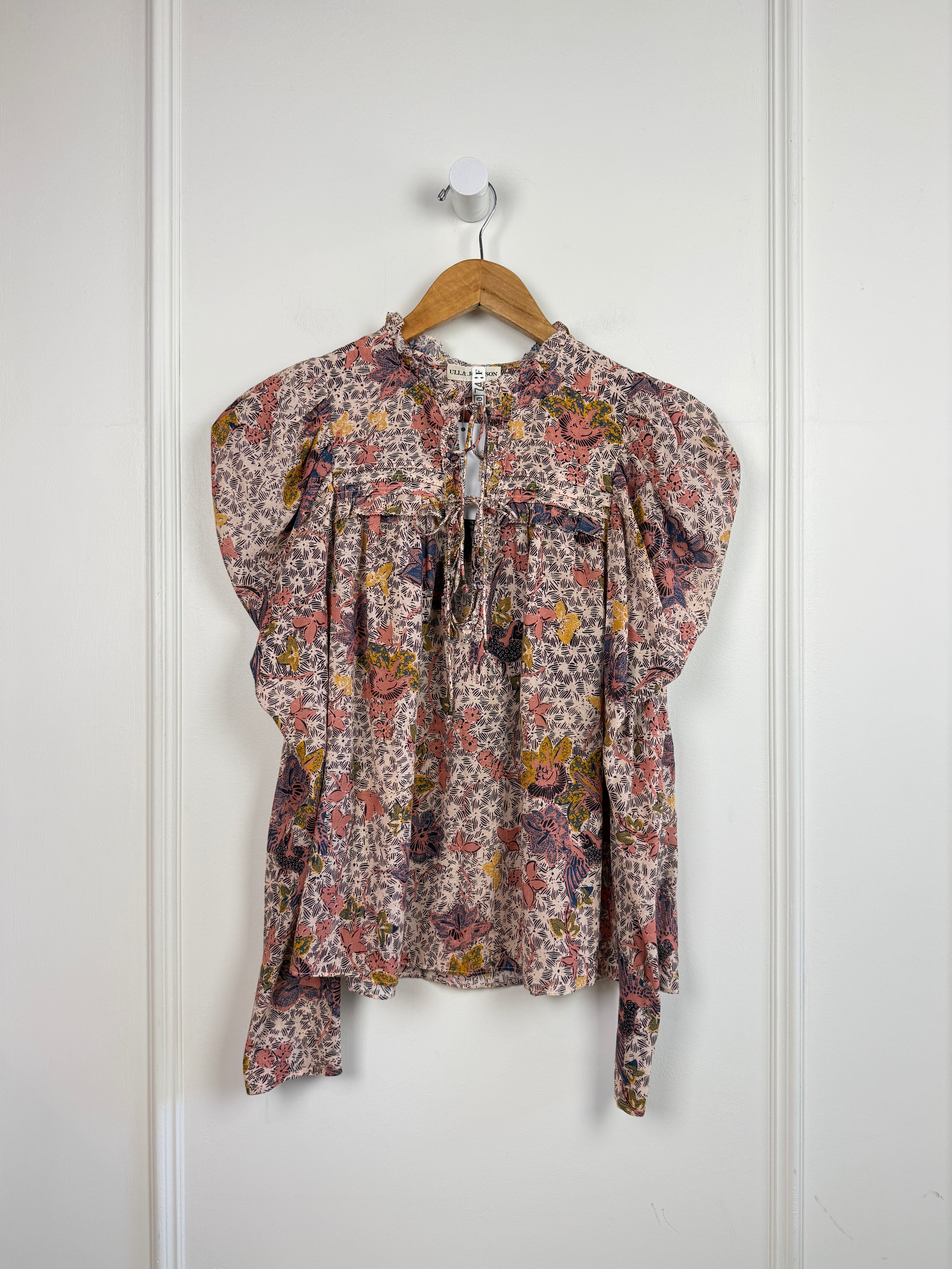 Ulla Johnson Pattern Blouse (2/S)