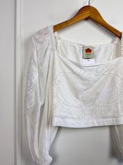 Farm Rio White Top (XS)