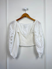 Farm Rio White Top (XS)
