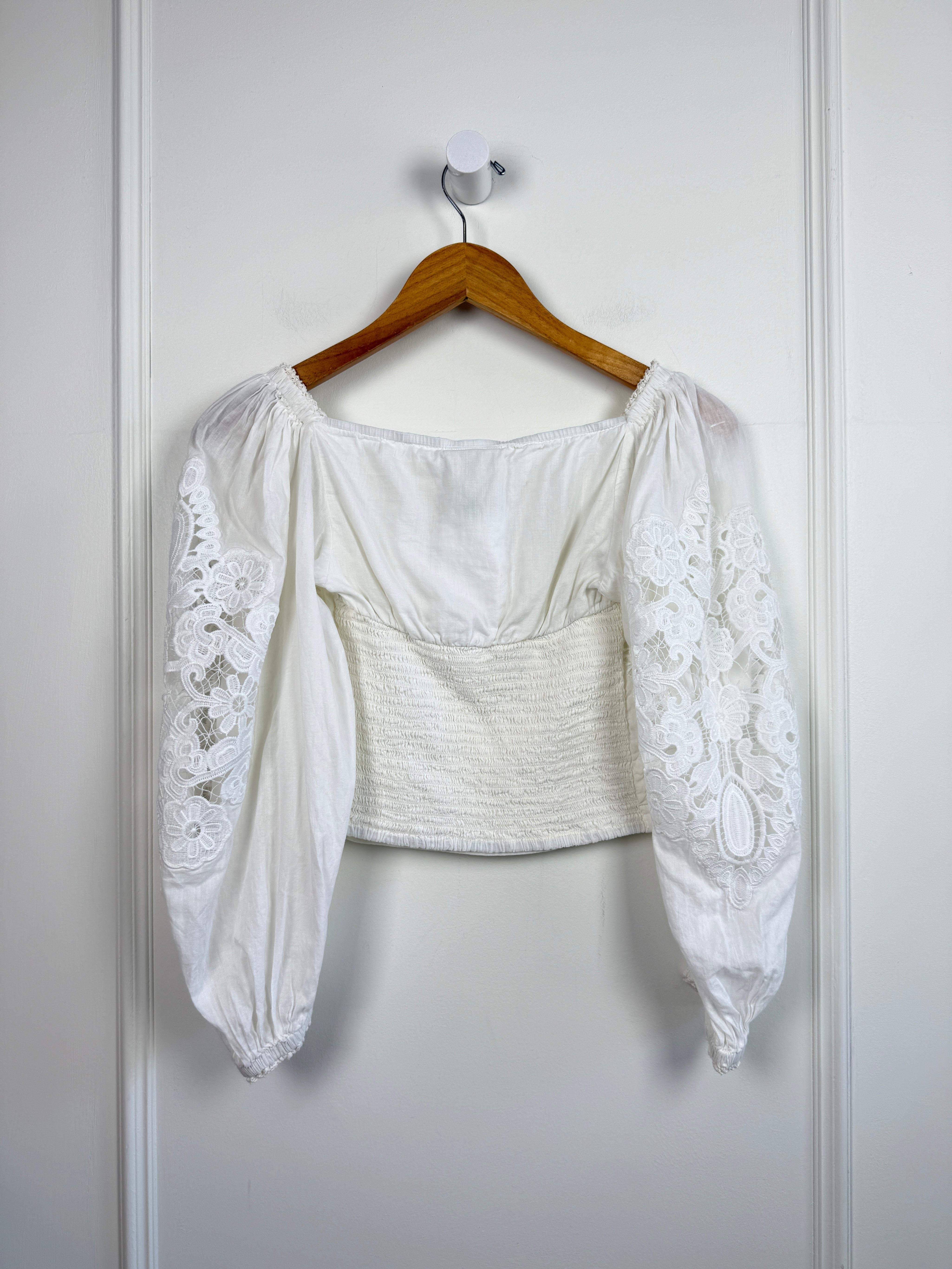 Farm Rio White Top (XS)