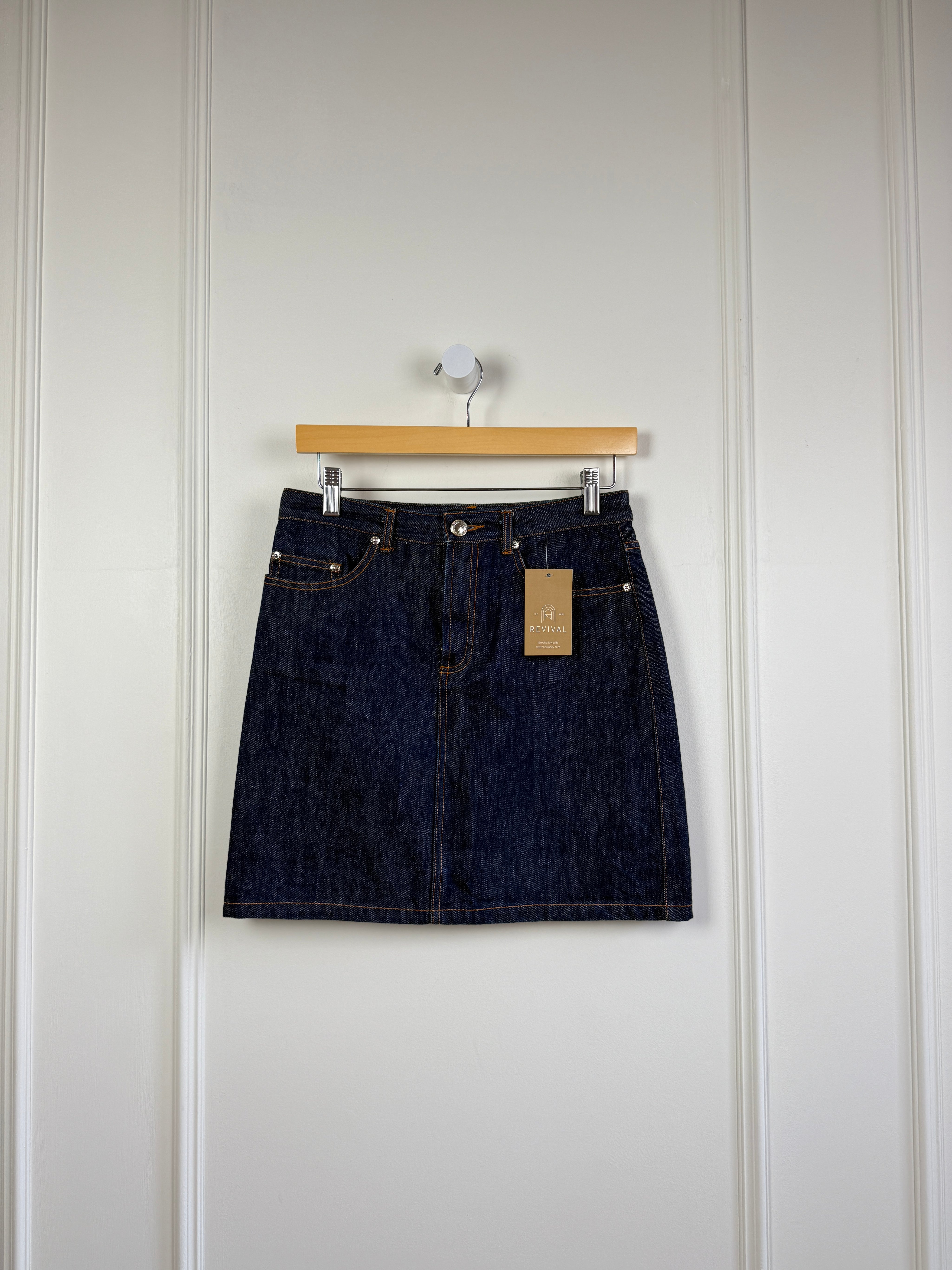 APC Denim Mini Skirt (36/S)
