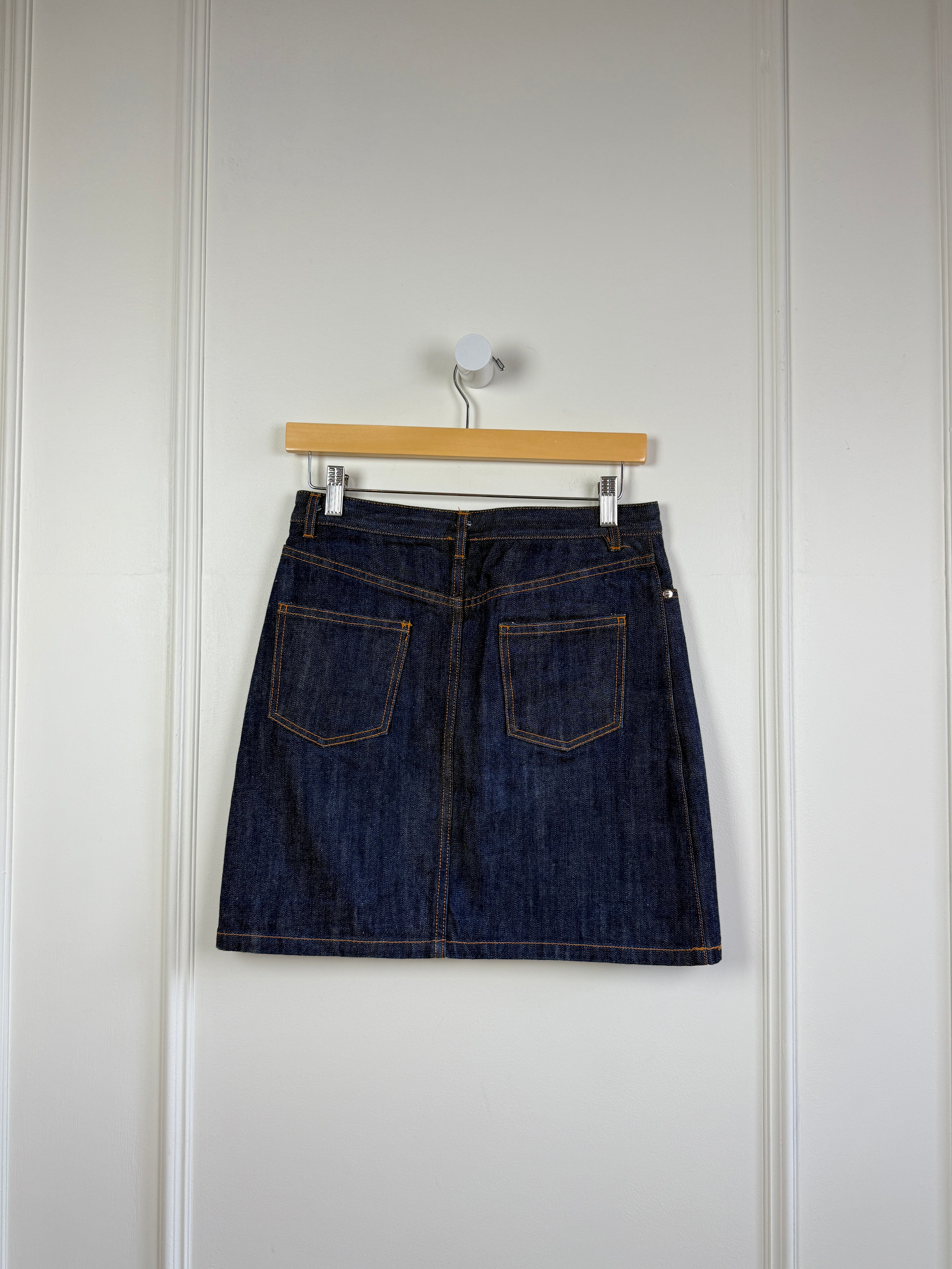 APC Denim Mini Skirt (36/S)
