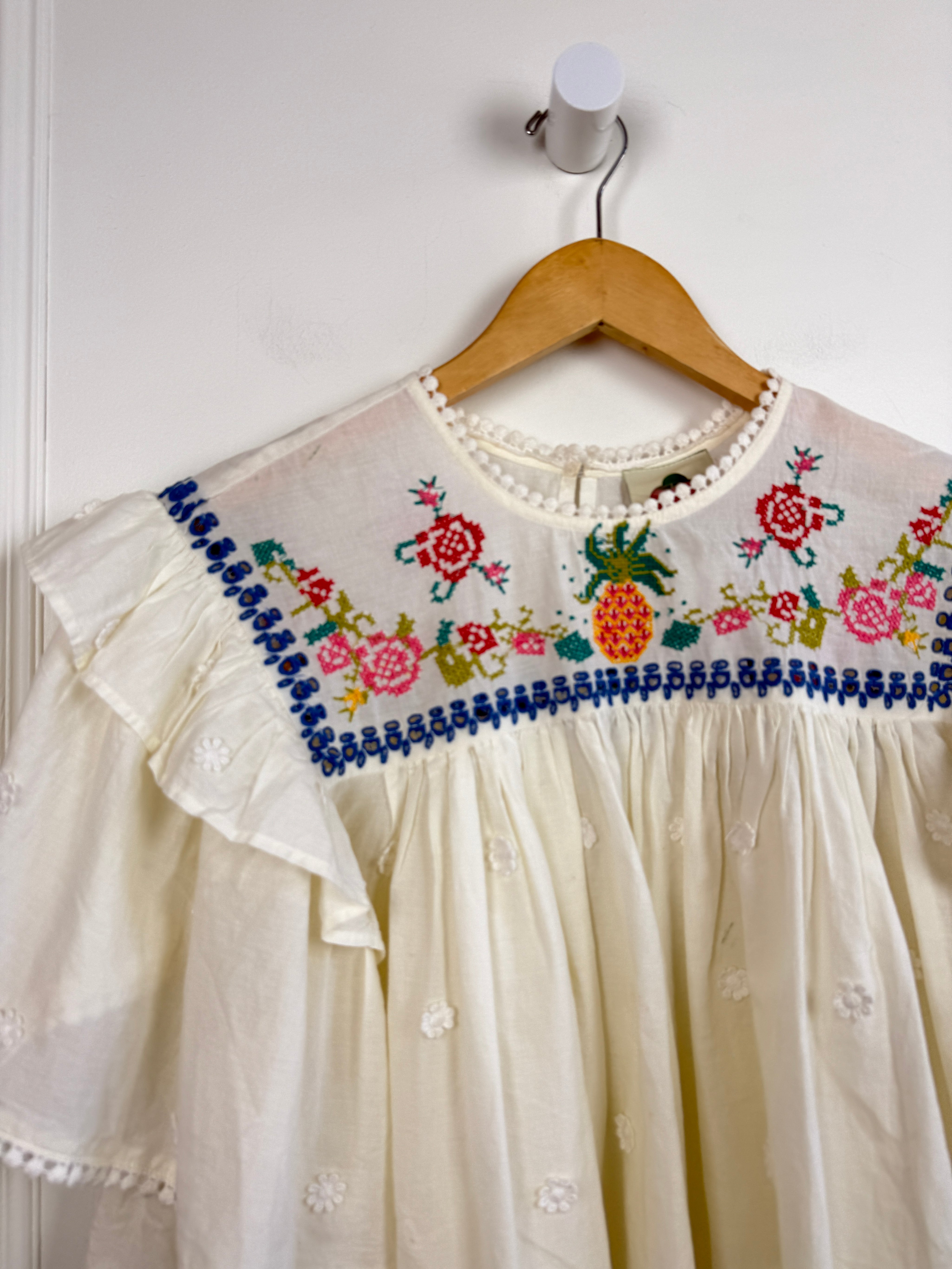 Farm Rio Embroidered Top (S)