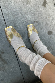 Le Bon Shoppe - Winter Sparkle Socks | Champagne