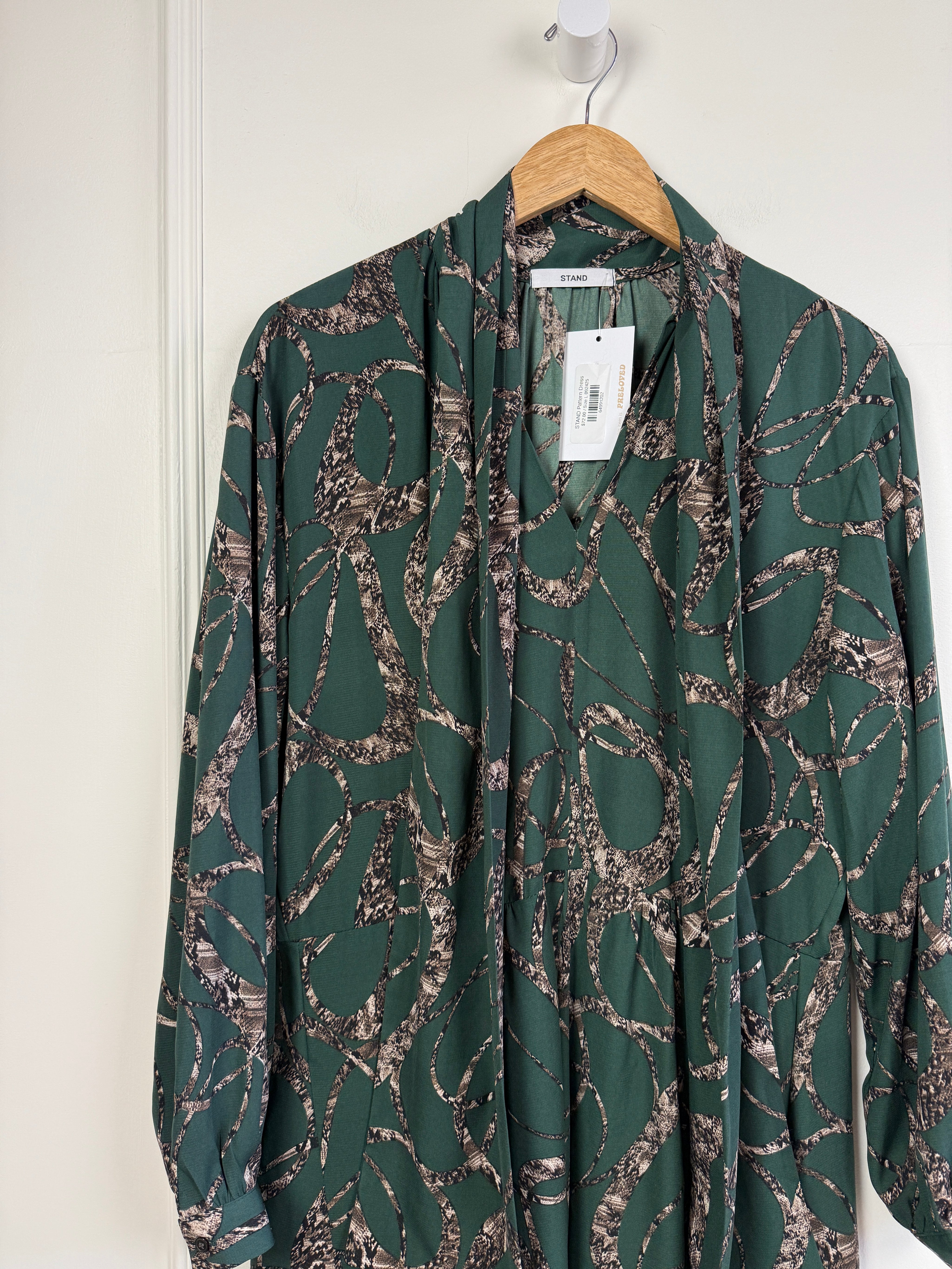 STAND Studio Pattern Dress (L)