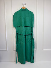 Saint Art Teal Fran Cargo Dress (L)