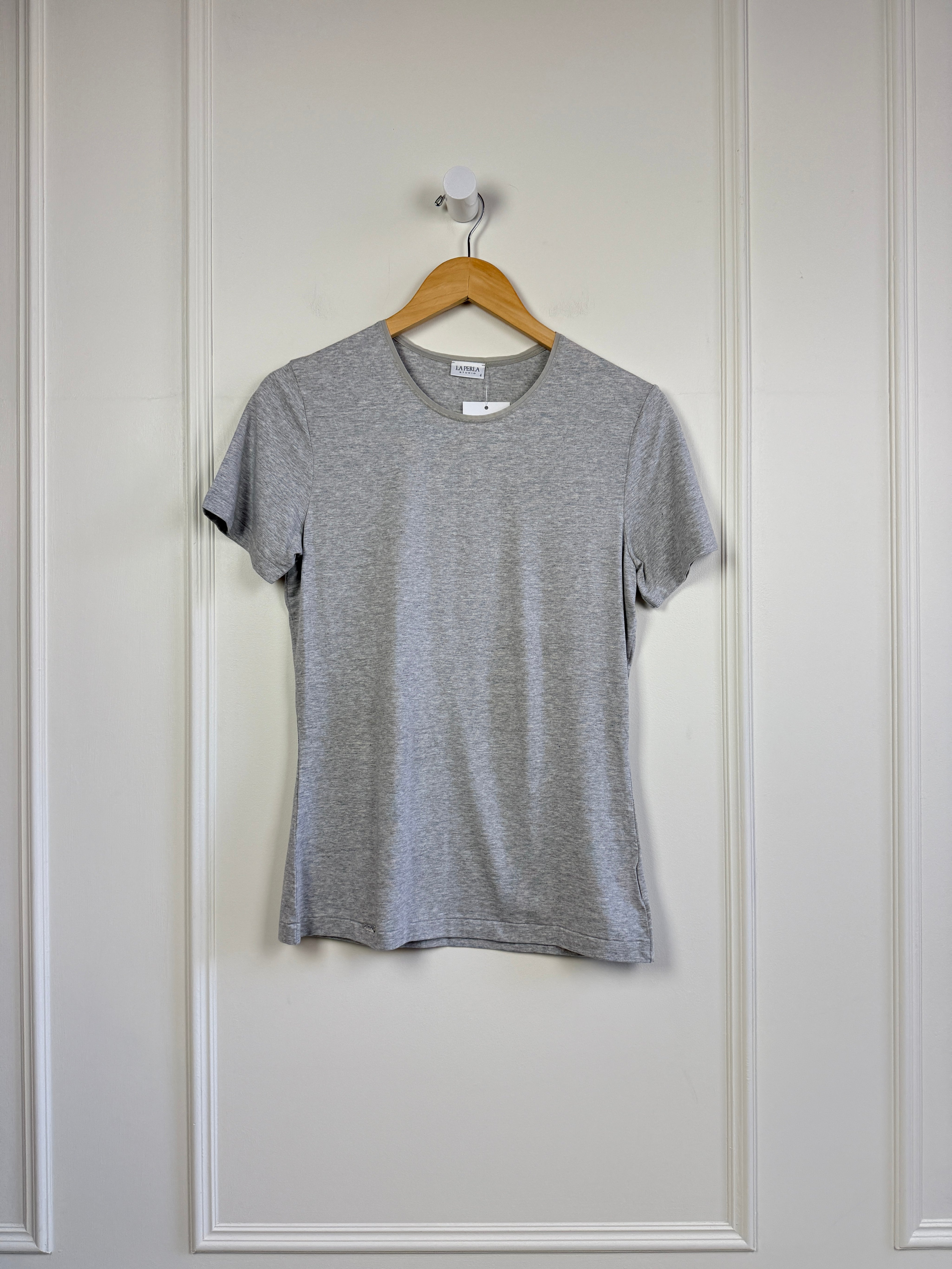 La Perla Grey Baby Tee (L)