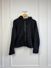 James Perse Black Zip Hoodie (L)