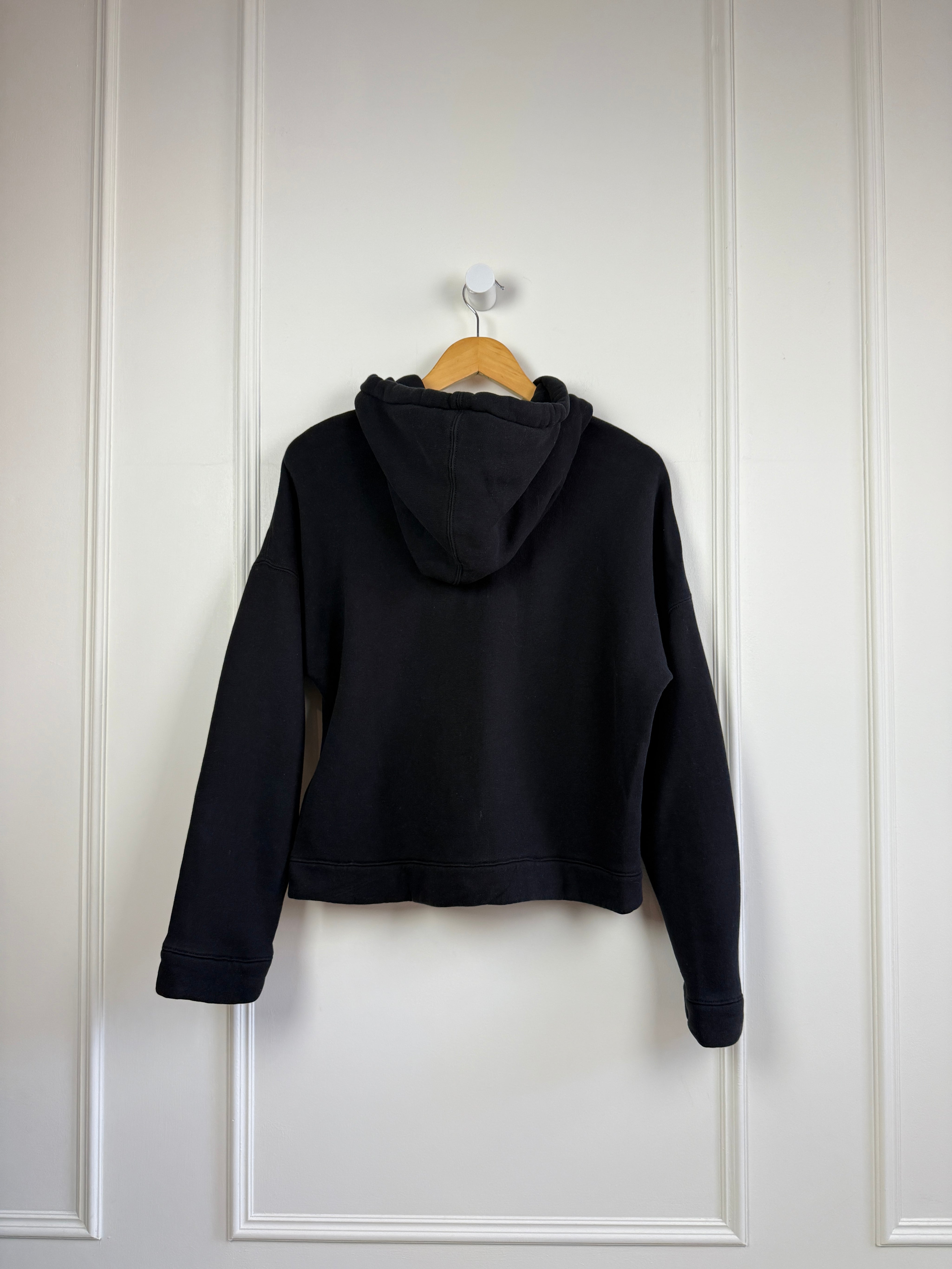 James Perse Black Zip Hoodie (L)
