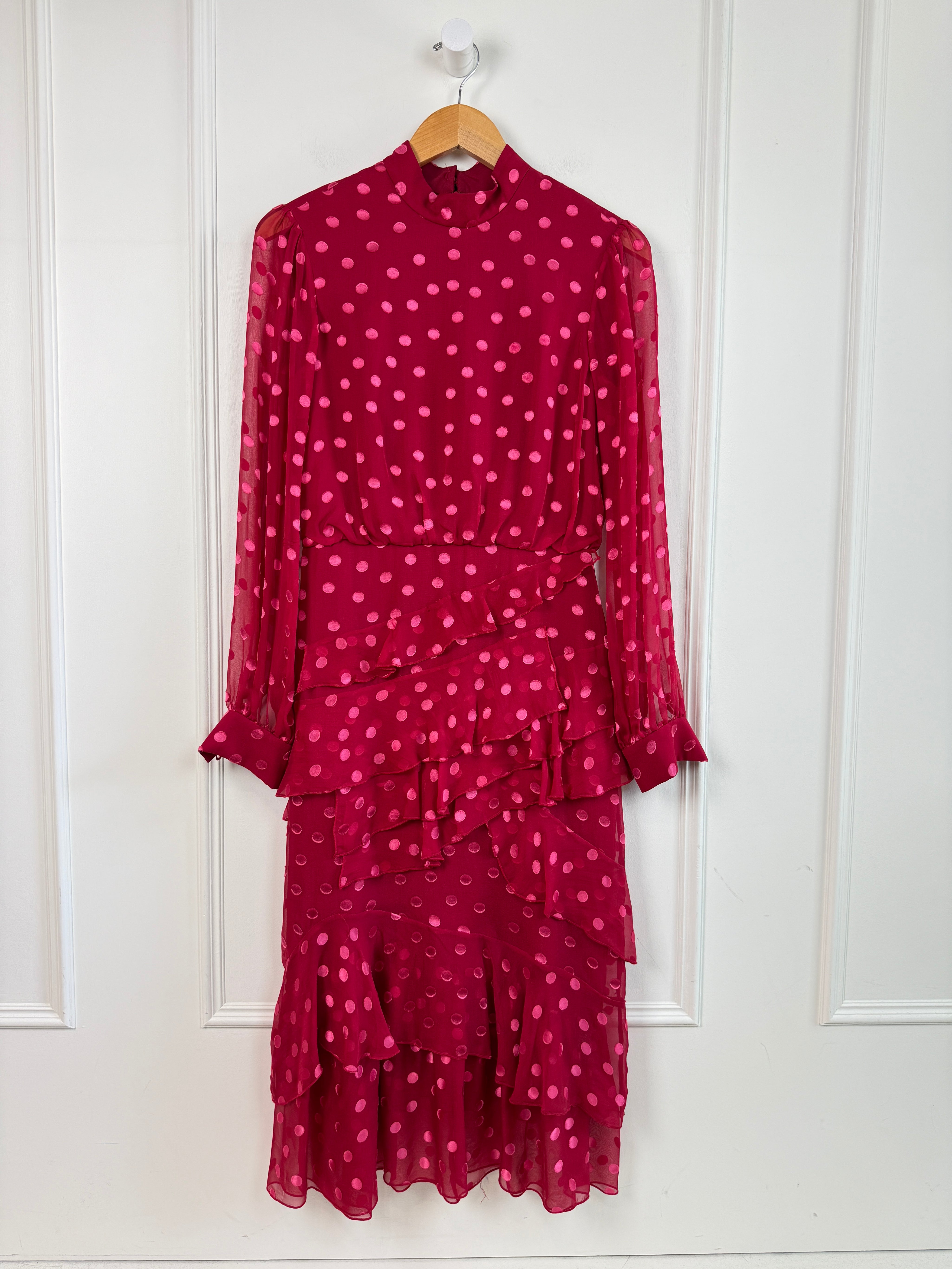 Saloni Polka Dot Dress (S/4)