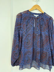 Alex Mill Paisley Top (L)