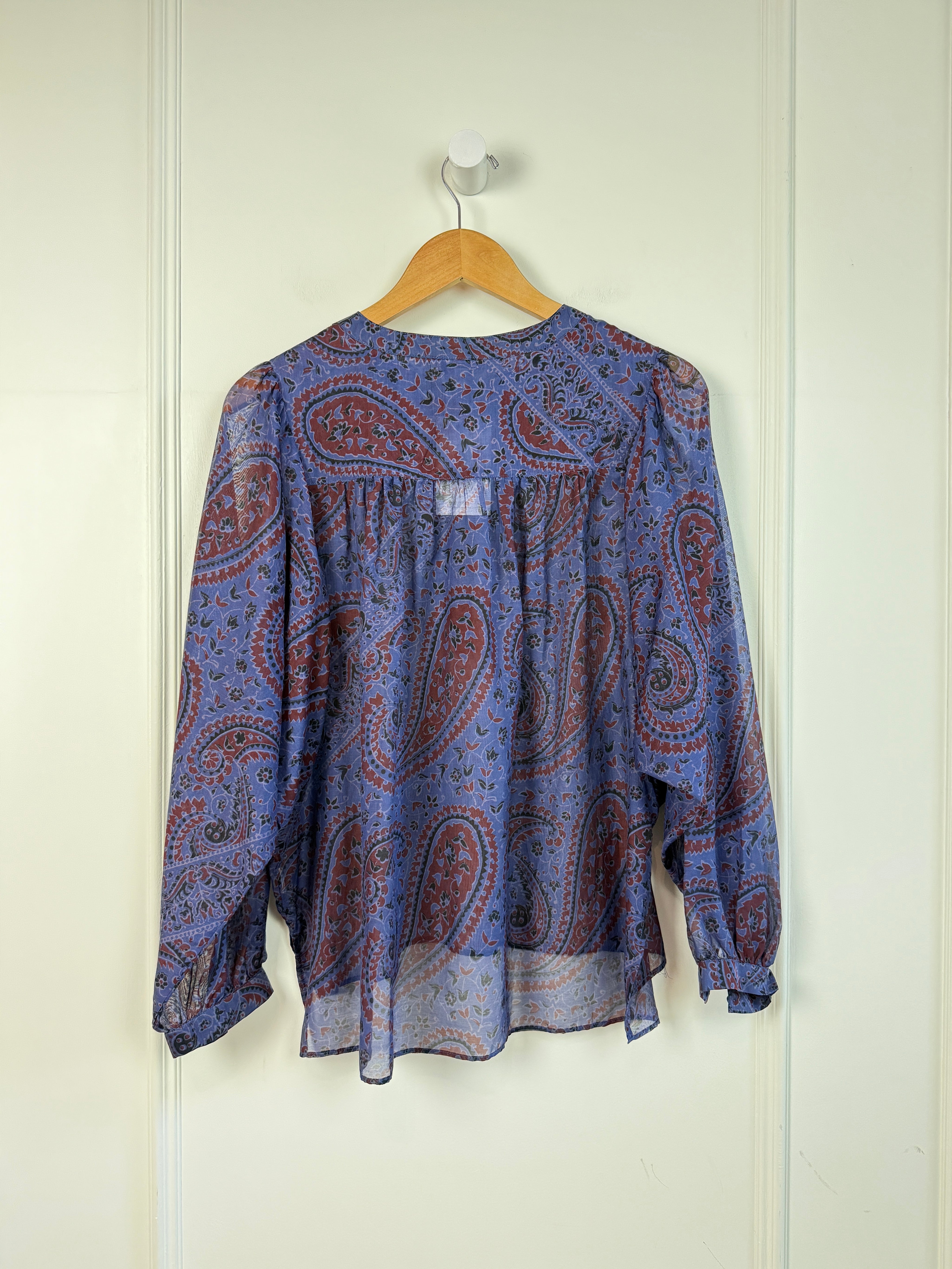 Alex Mill Paisley Top (L)