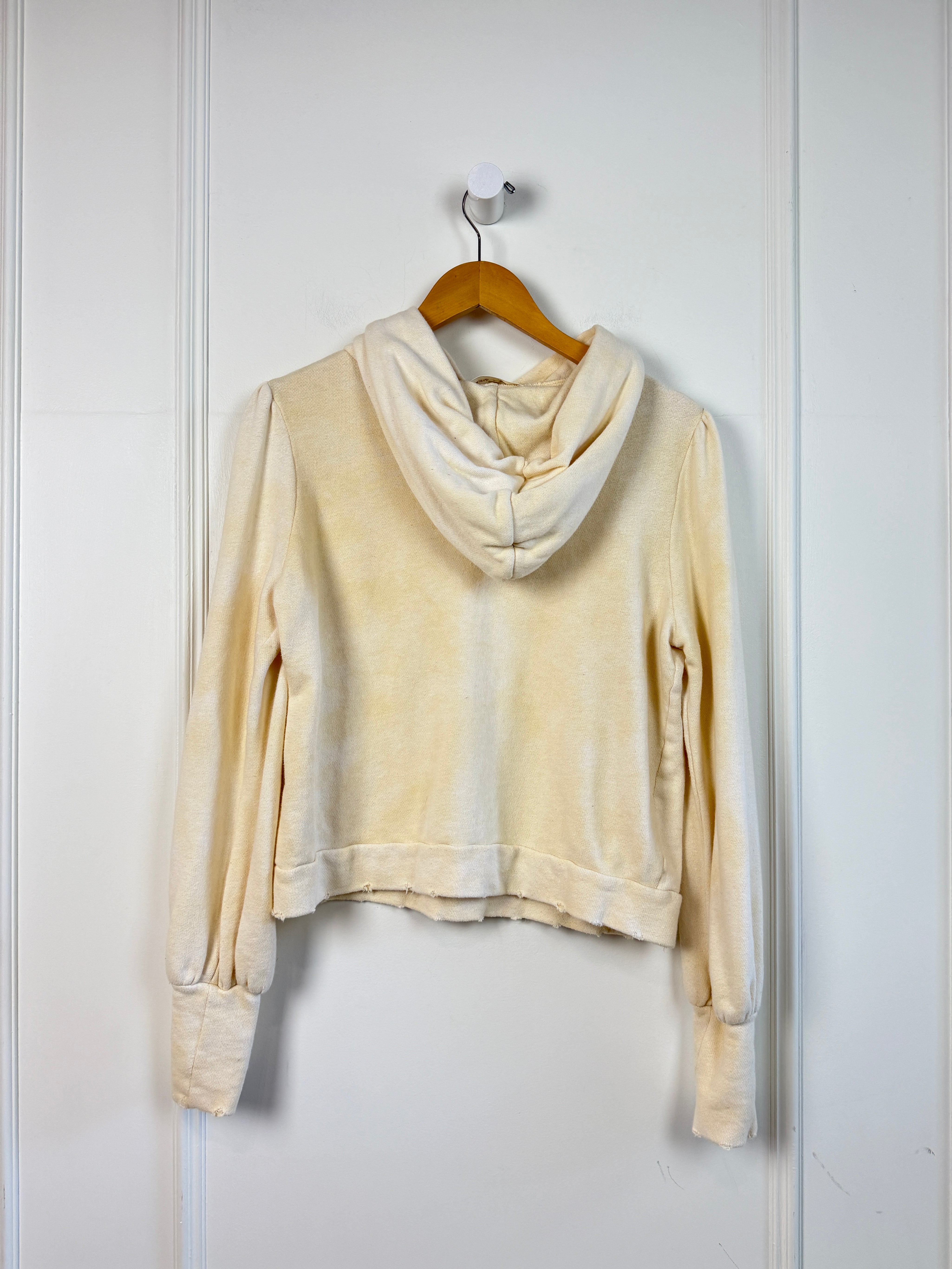 LoveShackFancy Yellow Hoodie (S)