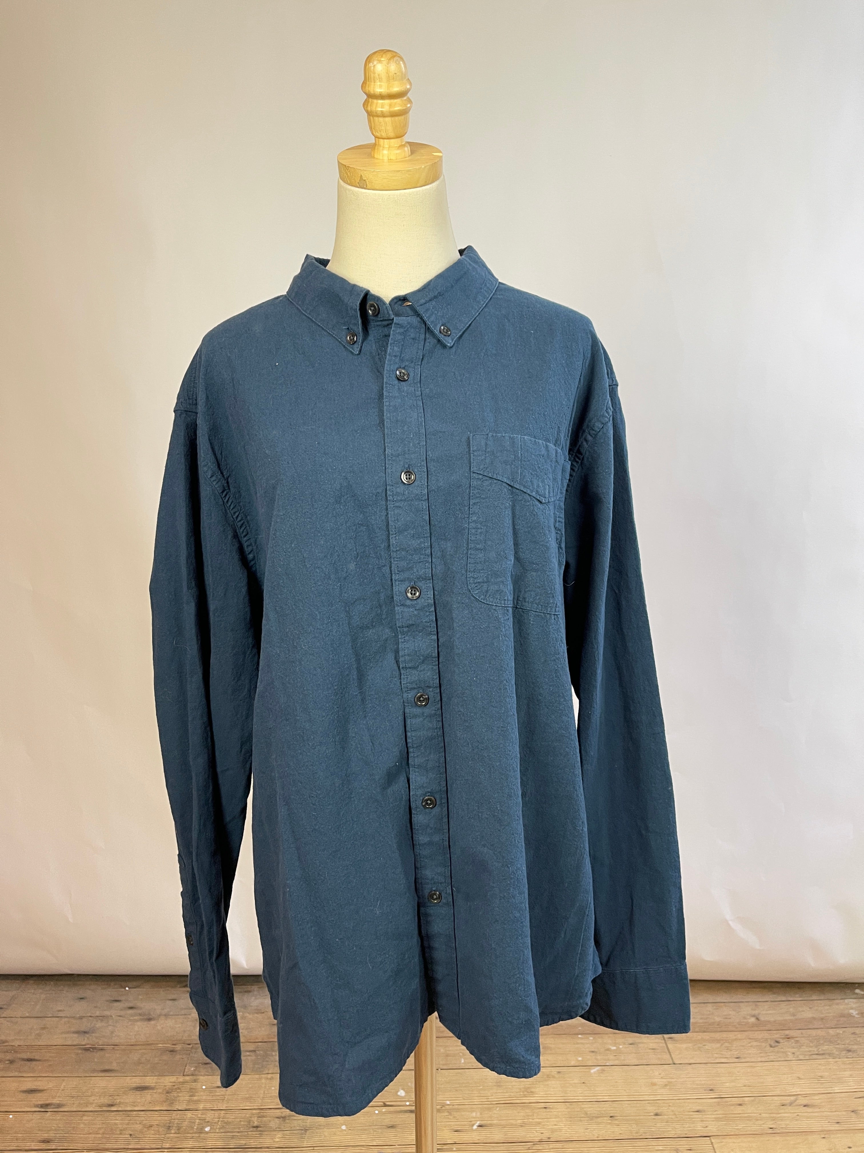 Flint & Tinder Navy Button Down (2X)