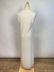 White + Warren "Cotton Linen Dress" (L)