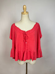 Free People Red Top (L)