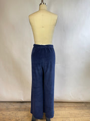 Suzie Kondi Navy Terry Sweatpants (L)