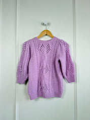 Sezane Purple Sweater (XS)