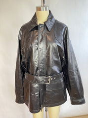 Maryam Nassir Zadeh Ramon Leather Jacket (XS)