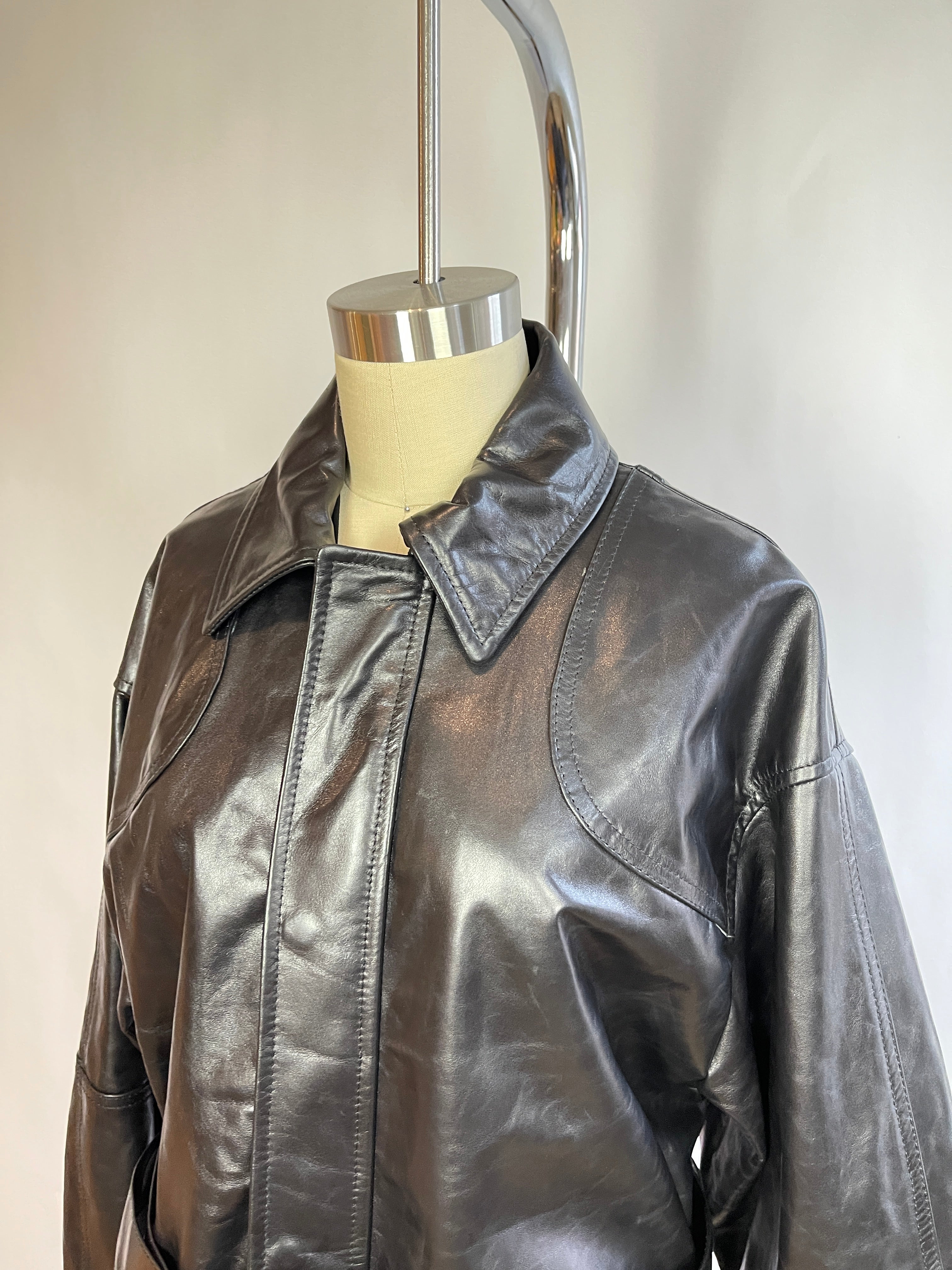 Maryam Nassir Zadeh Ramon Leather Jacket (XS)