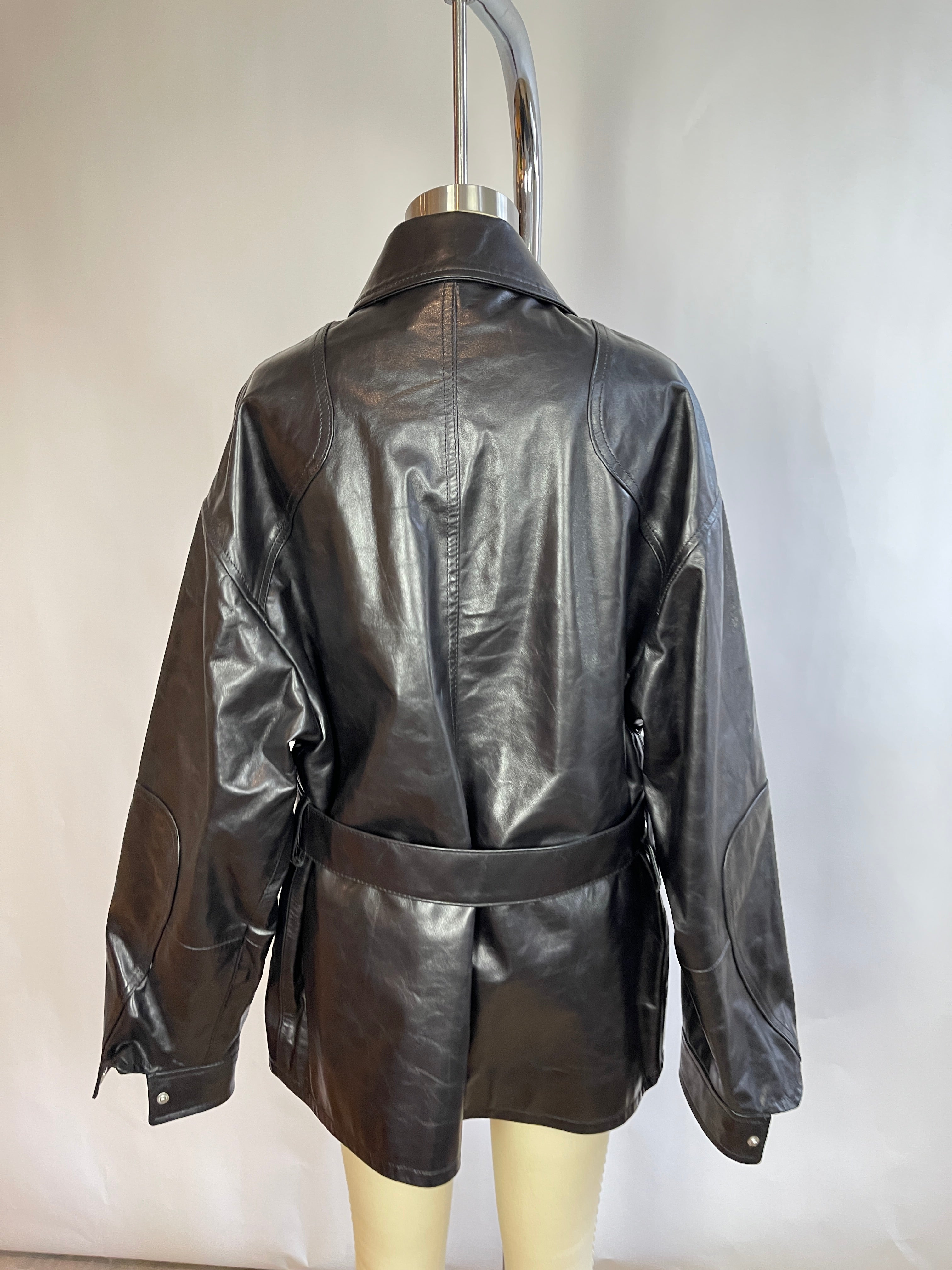 Maryam Nassir Zadeh Ramon Leather Jacket (XS)