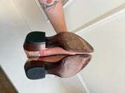 Old Gringo Pink Embroidered Western Boots (8)