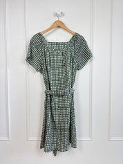Emerson Fry Green Gingham Dress (XS/S)