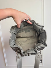 Dior Cannage Satin Charming Lock Handle Bag