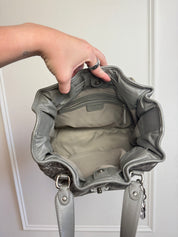 Dior Cannage Satin Charming Lock Handle Bag