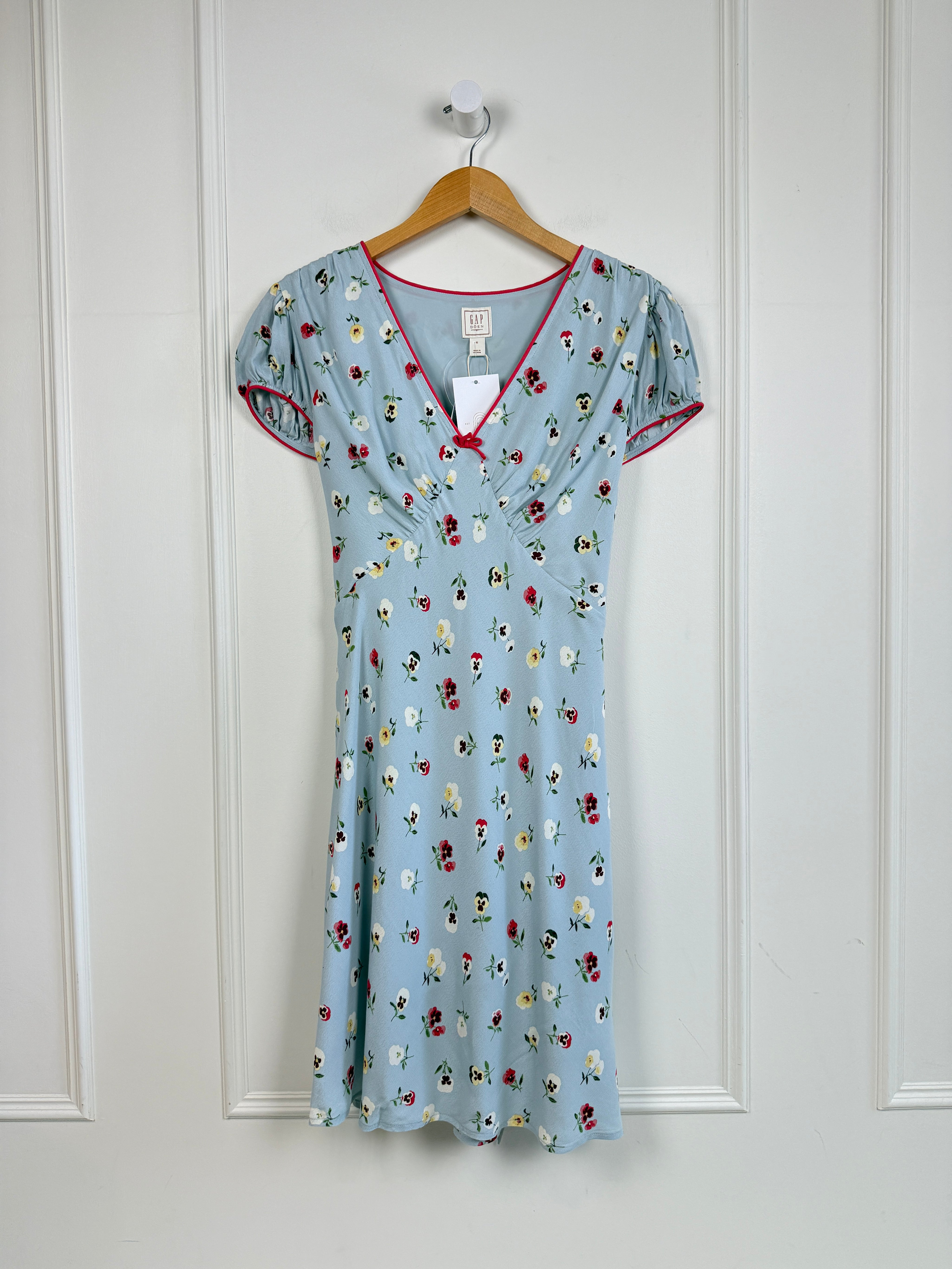 Gap x Doen Blue Mini Dress (16/XL)