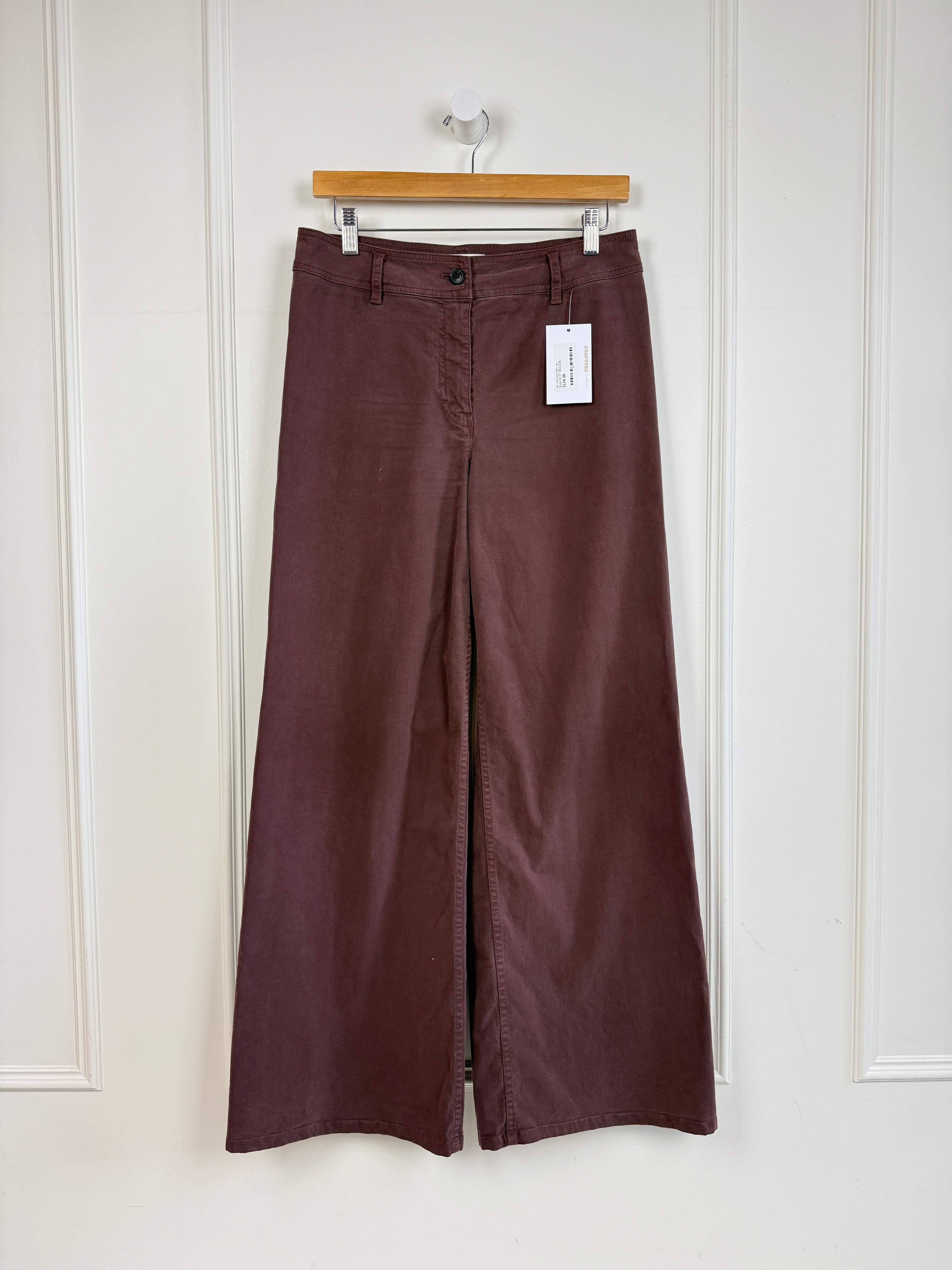 Nili Lotan Brown Wide Leg Denim (4/27)