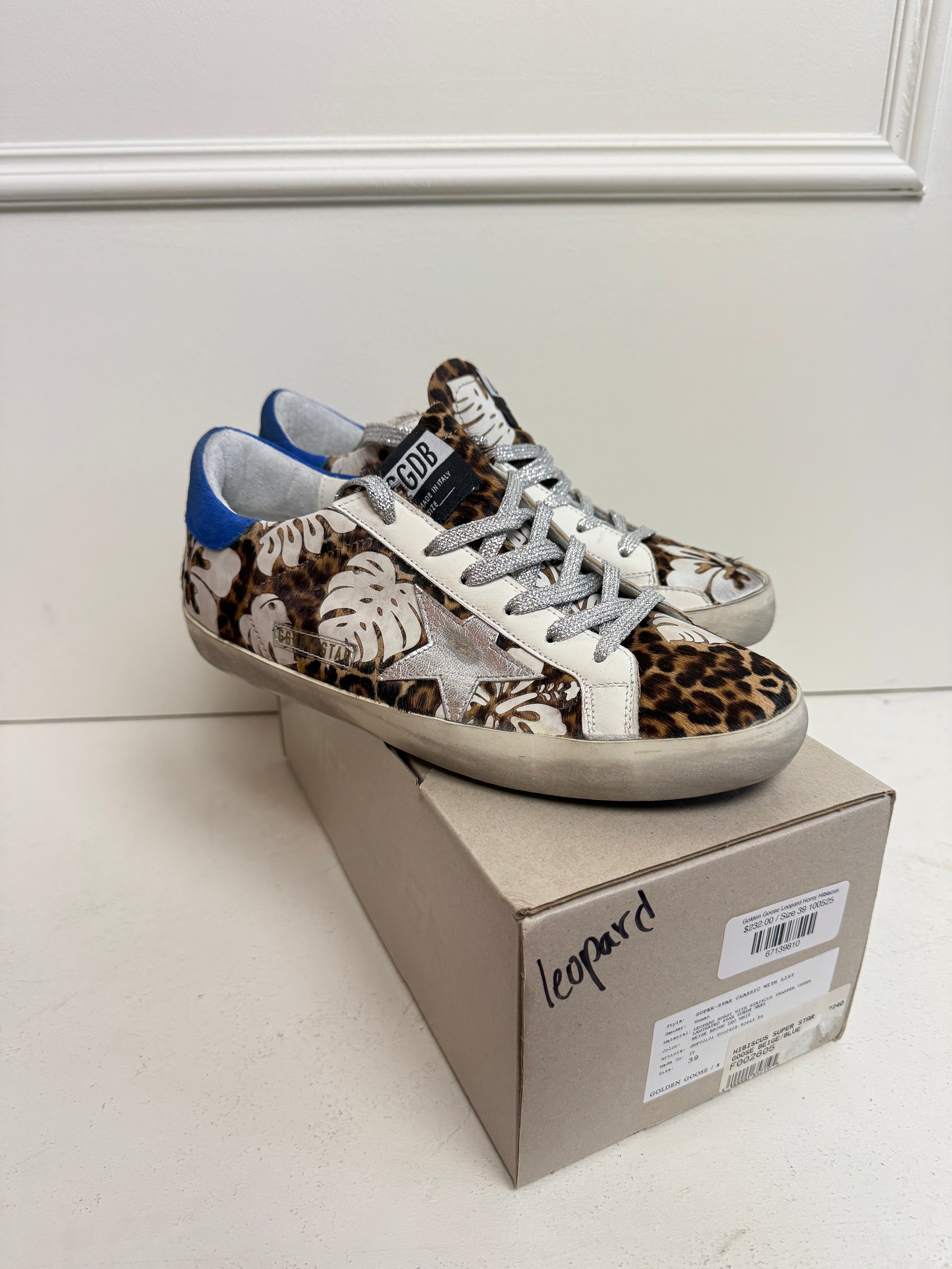 Golden Goose Leopard Horsy Hibiscus (39)