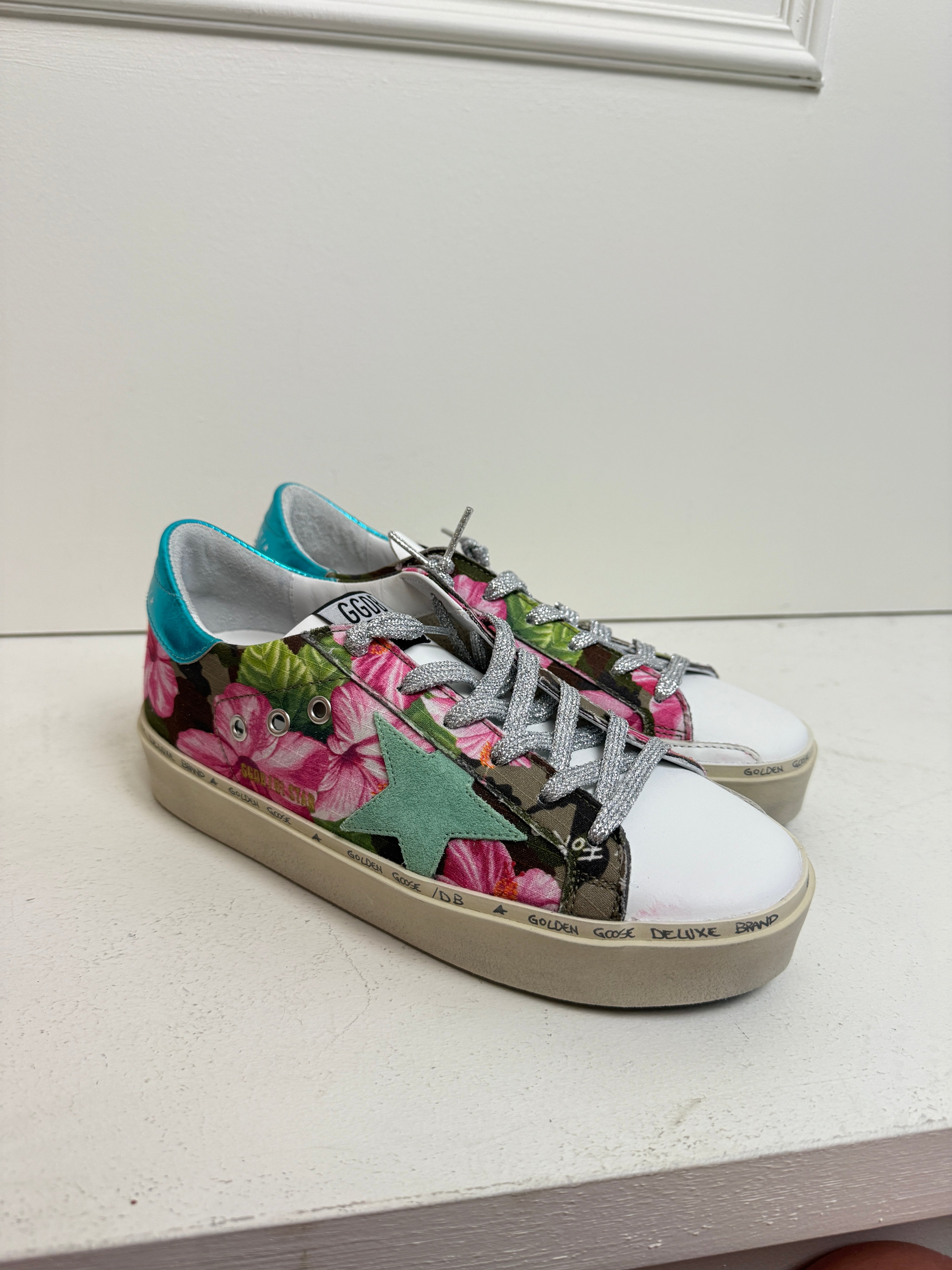 Golden Goose Hi Star Camouflage Hibiscus (38)