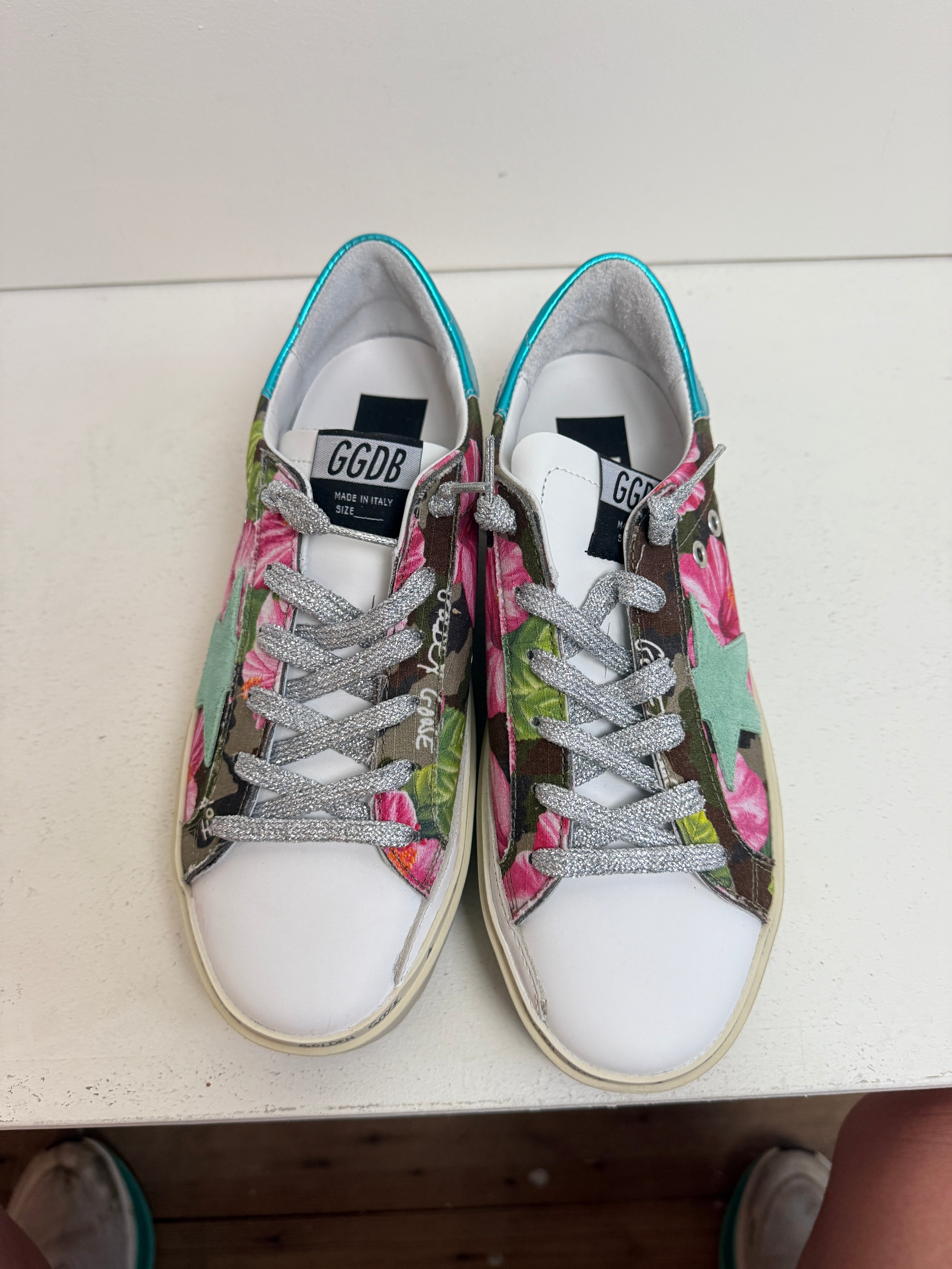 Golden Goose Hi Star Camouflage Hibiscus (38)
