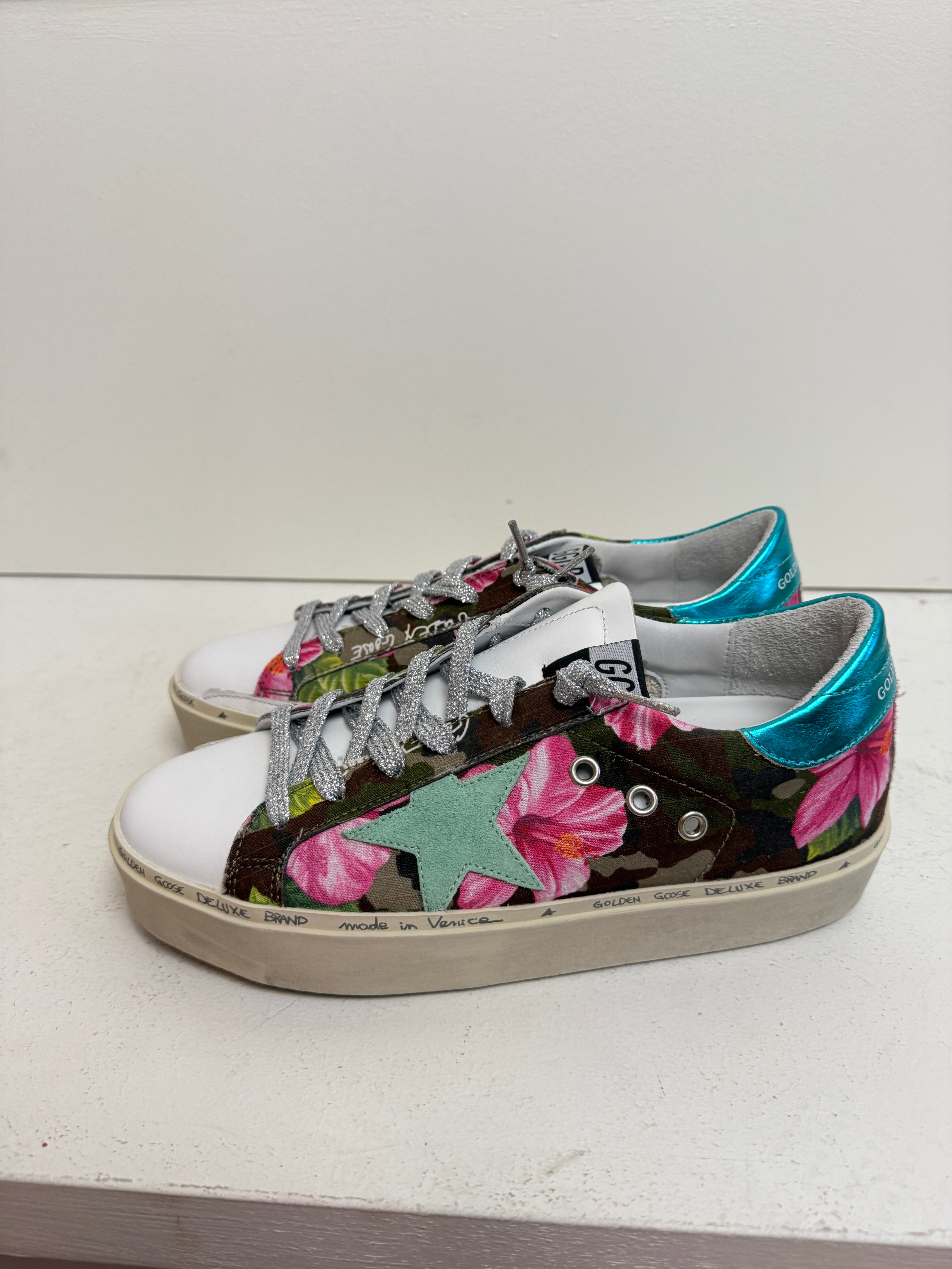Golden Goose Hi Star Camouflage Hibiscus (38)