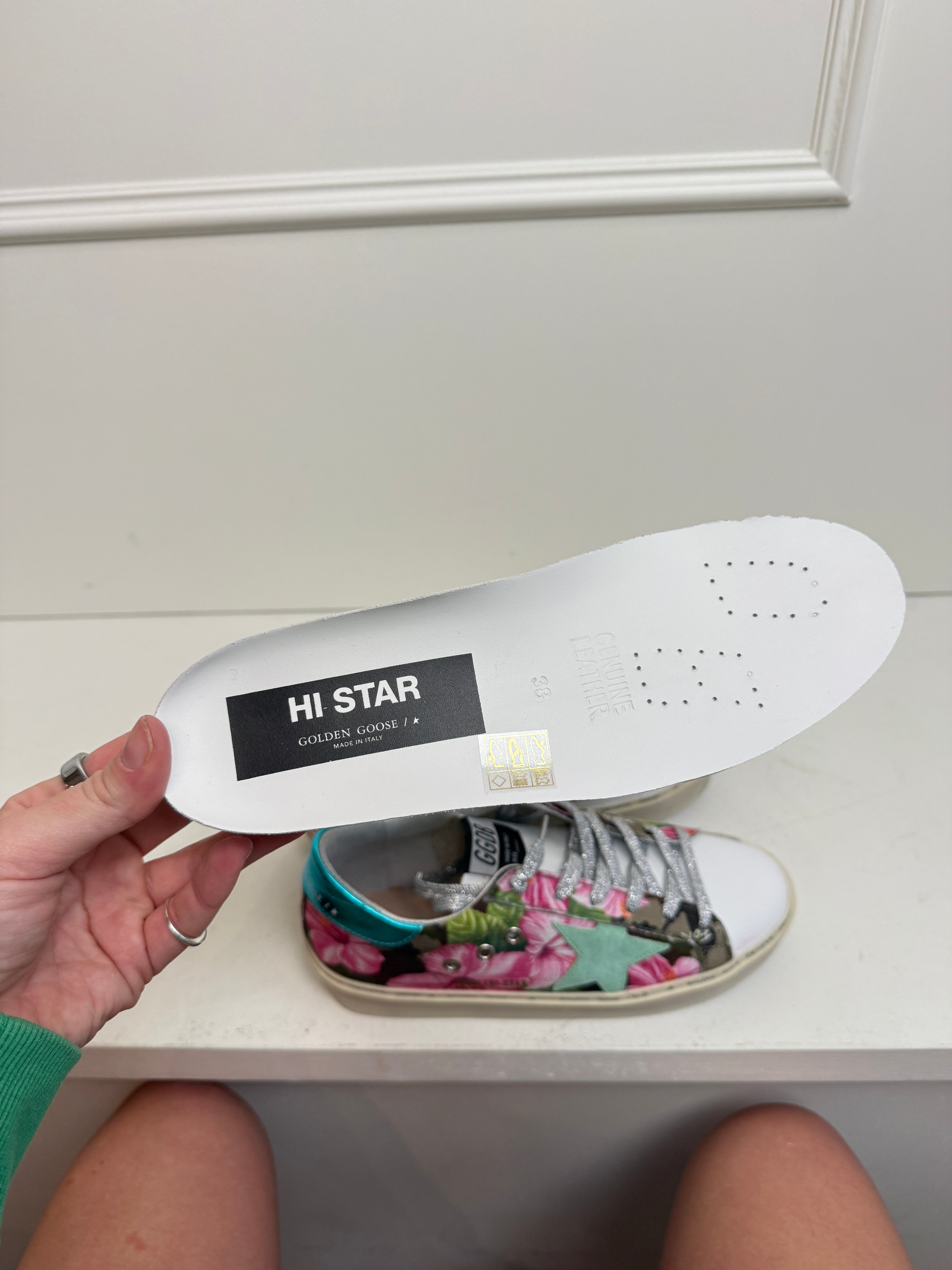 Golden Goose Hi Star Camouflage Hibiscus (38)