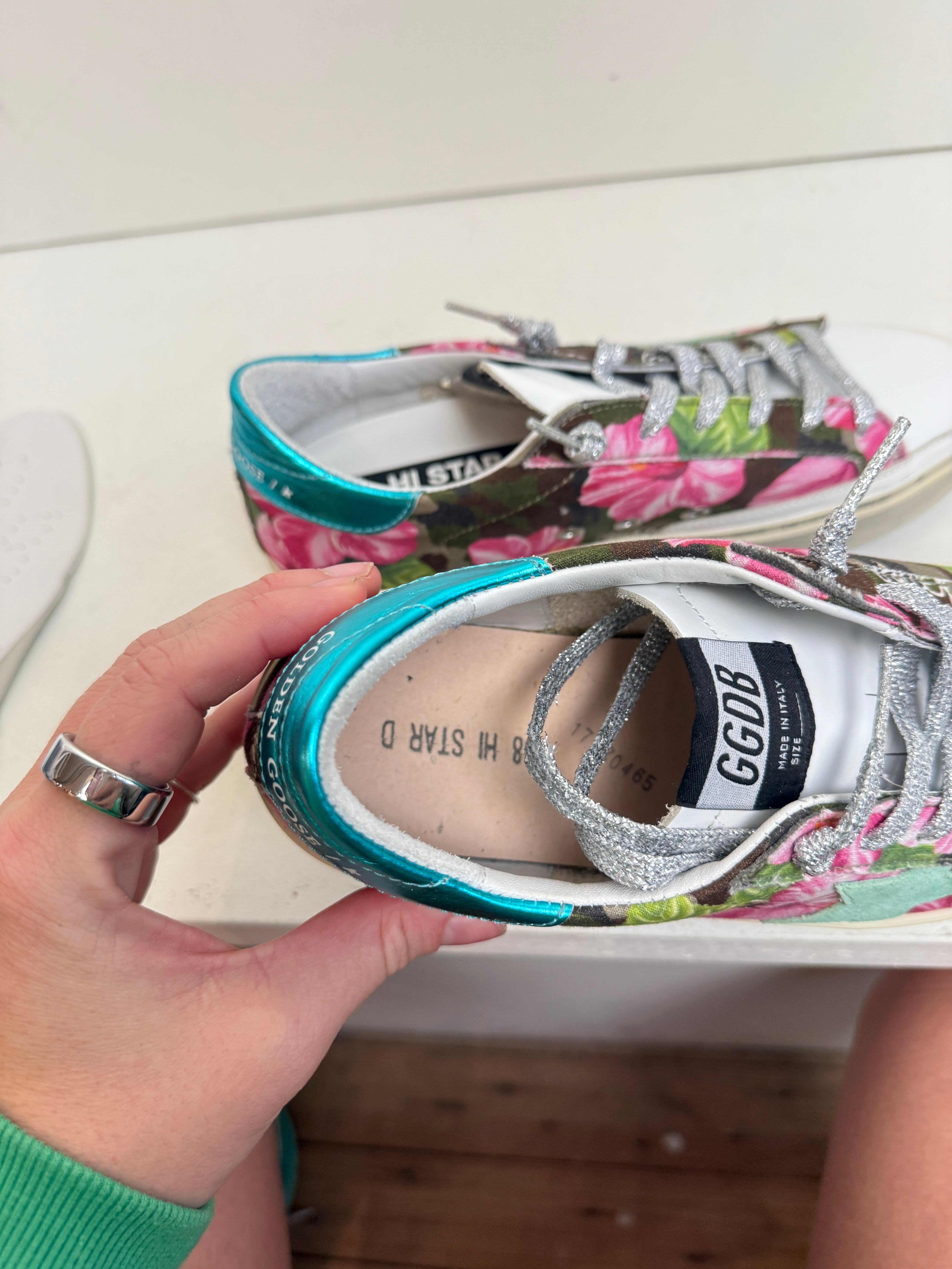 Golden Goose Hi Star Camouflage Hibiscus (38)