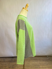 Kokun Striped Cashmere Sweater (M)