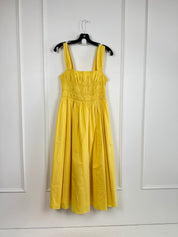Staud Ida Dress in Yellow (L)