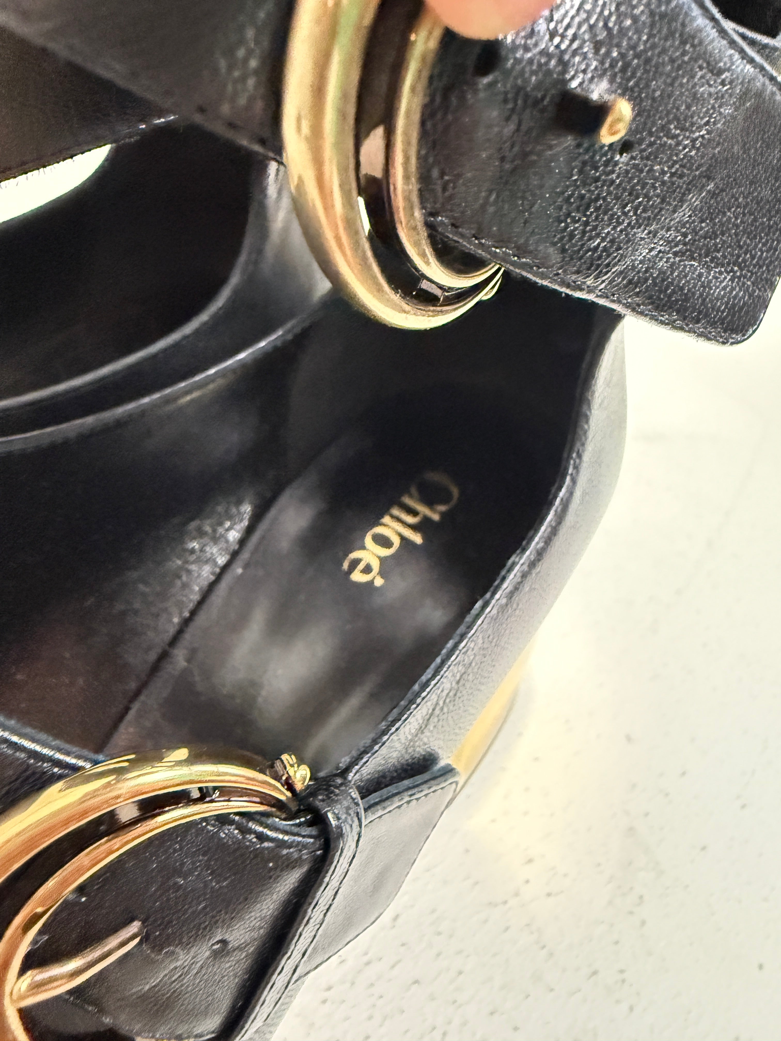 Chloe Alize Leather Pumps (39)