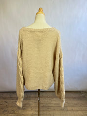 Eleven Six Tan Sweater (XS/S)