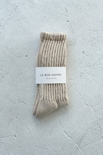 Le Bon Shoppe - Ballet Socks | Oatmeal