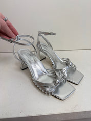 Marion Parke Silver Faye Heels (39)
