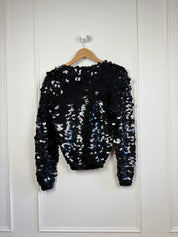 Vintage Norma Kamali Sequin Jacket (M)