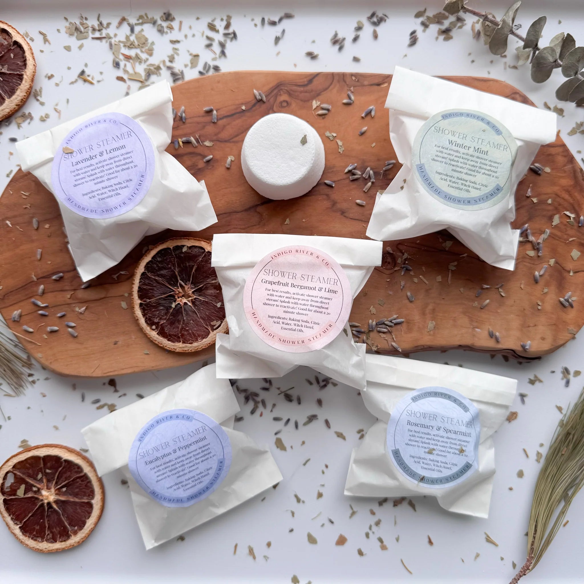 Indigo River & Co | Shower Steamer Singles