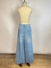 Free People Wide Leg Denim (29/8)