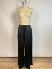 Vince Black Silk Pants (S)