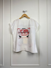 Culture Club Graphic Top (OS)